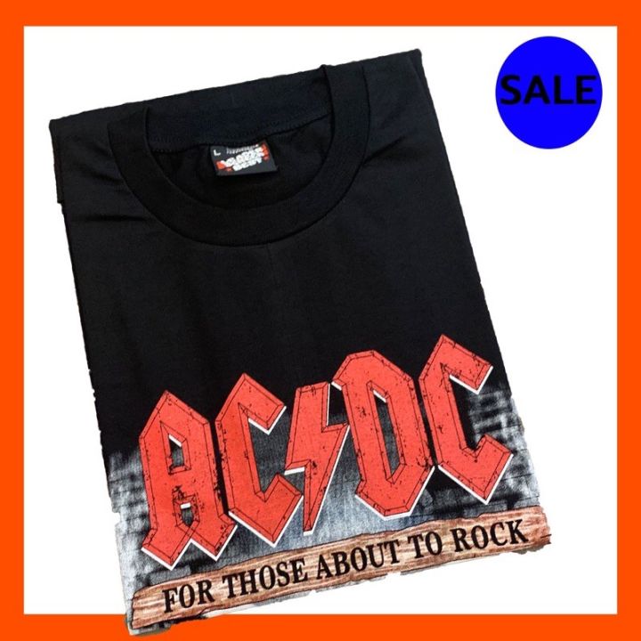 เสื้อวงดนตรี-acdc-we-salute-you-เสื้อผ้าแฟชั่น-เท่ๆ-คูลๆ-ราคาถูก-วินเทจ