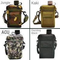 Hot Selling 2L Wear Resistant PVC Water Bottle Military Thermal Sport Canteen Portable Outdoor Travel Kettle Large Capacity Durable Camping