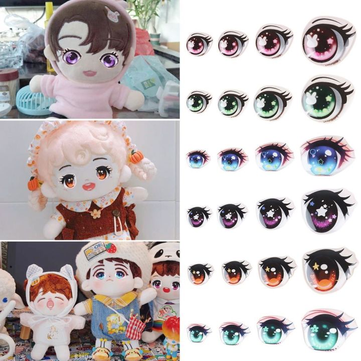 yf-5-cartoon-sticker-boy-anime-figurine-face-organ-decals-glass-paper-accessories