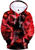 WANHONGYUE Anime Attack on Titan Shingeki No Kyojin Hoodie Sweatshirt 3D Print Pullover Sweater Hooded Tracksuit 768/17 L