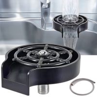 ✤₪☇ Glass Rinser High Pressure Automatic Cup Washer Faucet Bar Coffee Milk Pitcher Wash Cup Tool Cleaner Kitchen Sink Accessories