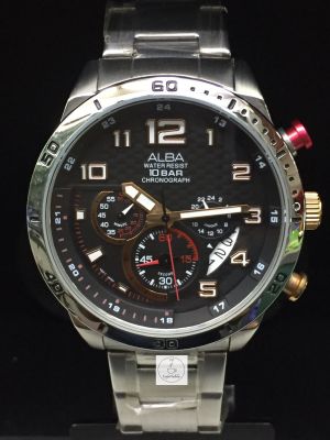 นาฬิกาผู้ชาย ALBA จับเวลา Chronograph Mens Watch รุ่น AT3469X1