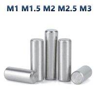 M1 M1.5 M2 M2.5 M3 Pin silinder menemukan Dowel Pin 304 baja tahan karat poros tetap batang padat panjang 4mm-60mm