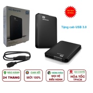 Best Seller Ổ Cứng Di Động HDD Western Mypasport Elements 500GB Đen