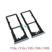 For Vivo Y20 Y20i Y20s Y12a Y12s Sim Card Slot Tray Holder Sim Card Reader Socket