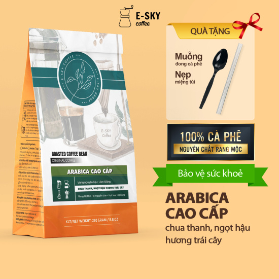 Cà phê rang xay nguyên chất arabica cầu đất e - ảnh sản phẩm 1