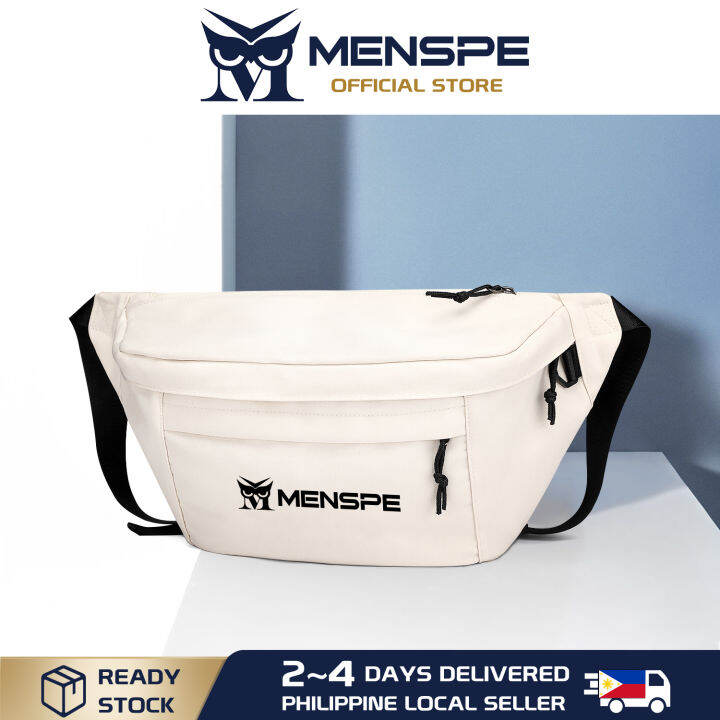 MENSPE Men's Crossbody Bags Shoulder Bag Belt bag for men Unisex Messenger Bag Beltbag School