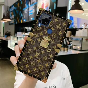 Samsung A03 Case Luxury LV PU Leather Square Phone Shell
