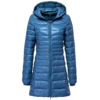 ZZOOI 7XL 2022 Winter Jackets Women White Duck Down Long Jacket Female Padded Hooded Parkas Ultra Light Portable Down Coats Casacos