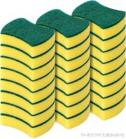 hot【DT】☾¤  10/20pcs Cleaning Sponges Non-Scratch for Dish Dishwashing Sponge Removing