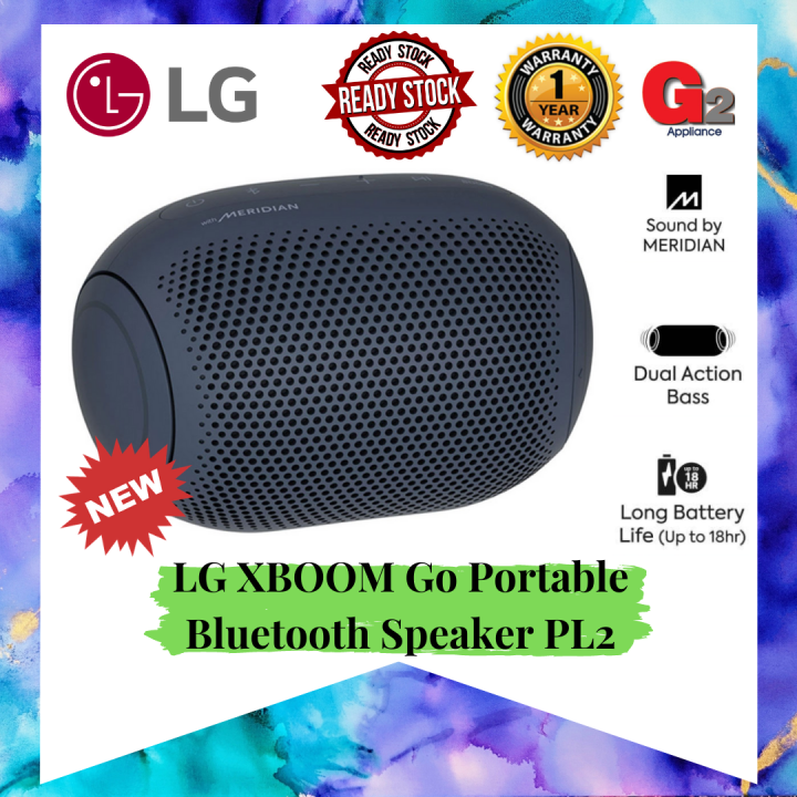 LG XBOOM Go Portable Bluetooth Speaker PL2 Lazada