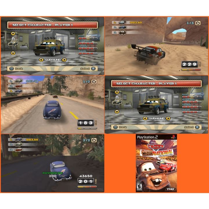 cars-แผ่นเกม-ps2-playstation-2