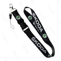 อุปกรณ์ตัวยึด ID พวงกุญแจสายห้อยโทรศัพท์โลโก้รถ SKODA สไตล์ JDM-เหมาะกับรุ่นยอดนิยม: Octavia,ดีเลิศ,Kodiaq,และอีกมากมาย