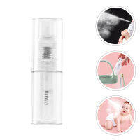 OULII Dry Powder Bottle Baby Container Travel Case Empty Loose Small Plastic Hair Fiber Spray Pump Talcum Body