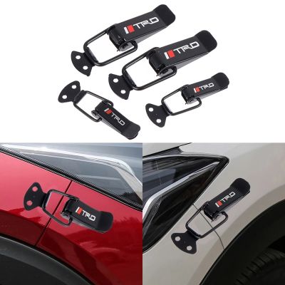 【CC】✷  2PCS Release Fasteners Car Security Lock Clip for Racing Truck Hood Hasp Accessories