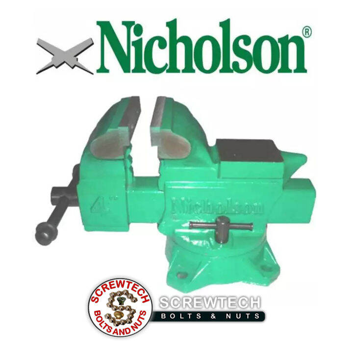 Nicholson Bench Vise 4'' | Lazada PH