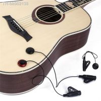 ☇ Acoustic Guitar Pickup Piezo Contact Pickup for Guitar Ukulele Violin Mandolin Banjo Kalimba Harp Microphone Banjo Accessories