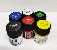 สีอะคริลิค Acrylic Paint ST Professional  แม่สี