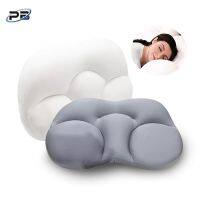 ◄ 3D Ergonomic Center Egg Groove Design Round Cloud Egg Sleep Pillow Soft Breathable Sleep Pillow Orthopedic Neck Pain Release