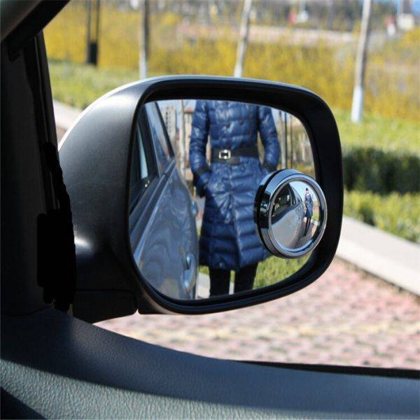 กระจกมองมุม-กระจกกลมนูน-หมุนได้-360-องศา-กระจกติดกระจกข้างรถ-กระจกมุมอับ-กระจกนูนกระจกมองหลังติดรถ-2ชิ้น