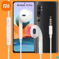 หูฟัง สมอลทอล์ค Xiaomi Aux 3.5 เสี่ยวมี่ รูปทรงสวมใส่สบาย เสียงดี เบสนุ่ม เล่น-เลื่อน-หยุดเพลง-ปรับระดับเสียง Mi Note10 Pro