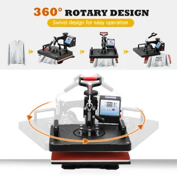 360° Rotary Heat Press Machine