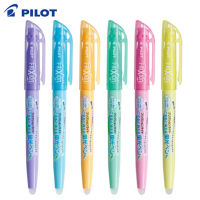 1ชิ้นญี่ปุ่นนักบิน SFL-10SL FriXion แสง Erasable เน้นปากกาเรืองแสง6นุ่มสีหมึก Erasable เขียนปากกา