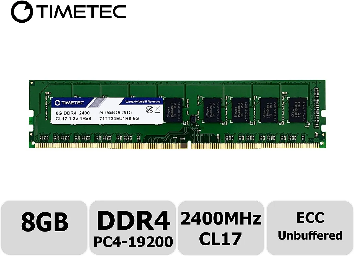 A-Tech 8GB Memory RAM For Dell PowerEdge T130 DDR4 2400MHz PC4