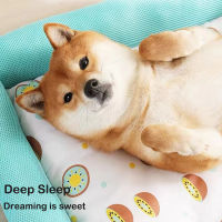 Hot FAST SHIPPING Dog Mat Cooling ฤดูร้อน Pad Mat Universal Bed Ice Pad Dog Sleeping Nest สำหรับสุนัขแมวสัตว์เลี้ยง Kennel สำหรับ VIP