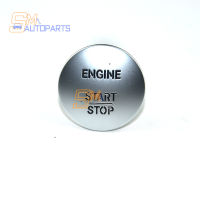 Keyless Go Start Stop Push ปุ่มสวิทช์จุดระเบิดเครื่องยนต์2215450714สำหรับ -Benz W164 W205 W221 W176 W166เงิน