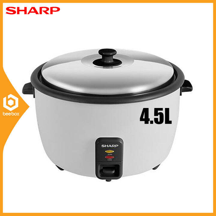 Sharp KSH458CWH 4.5L NonStick Inner Pot Rice Cooker Lazada