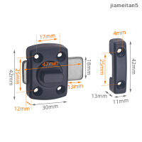 ตะขอหล่อโลหะ Jiam ล็อคประตูสลักล็อคประตูห้องน้ำล็อคประตูบานเลื่อนมุมฉาก