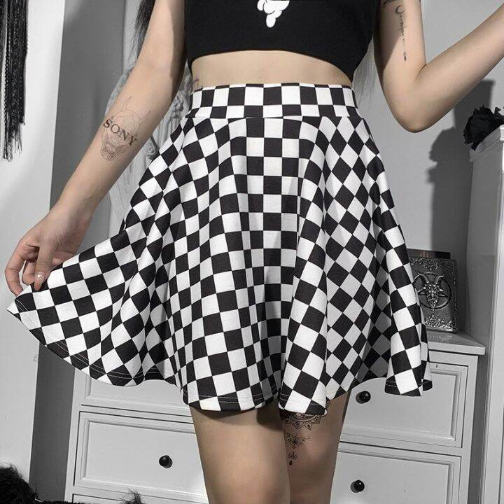 high-waist-over-skirt-in-summer-gothic-y2k-harajuku-dark-girl-contrast-plaid-stitching-skirt