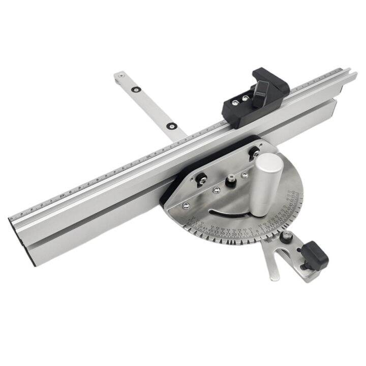 Precision Miter Gauge w/ Aluminum Miter Fence with A Repetitive Cut