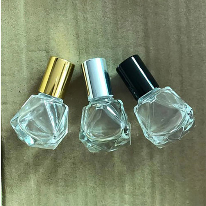 4pieces-aluminum-cap-essential-oils-mini-vial-perfumes-container-glass-roller-bottle