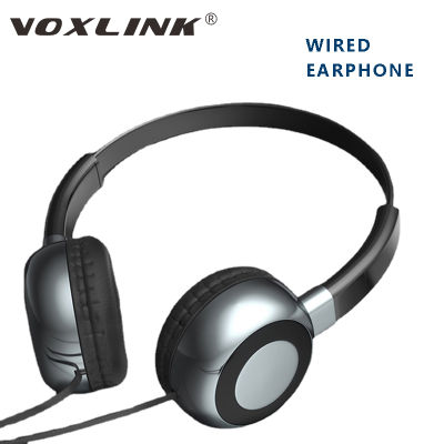 VOXLINK Headphones Wired 90° Rotation 3.5mm Plug Ear Phones Gaming Headset Suitable for Oppo PC Gamer Host All Smartphones