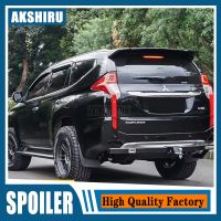 สำหรับ Mitsubishi Pajero Sport 2017พลาสติก ABS ด้านหลังสปอยเลอร์ปีกสำหรับ Mitsubishi Pajero สปอยเลอร์2016 2017 2018 2019