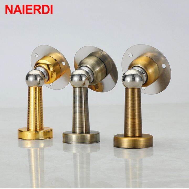 lz-๑-naierdi-stainless-steel-door-stopper-bathroom-magnetic-door-stop-heavy-duty-floor-wall-mount-wind-proof-door-holder-hardware