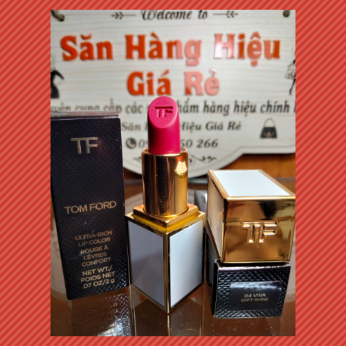 HCM]Son Tom Ford Lip Color 04 Viva Soft-Shine (Mini Size - 2g) 