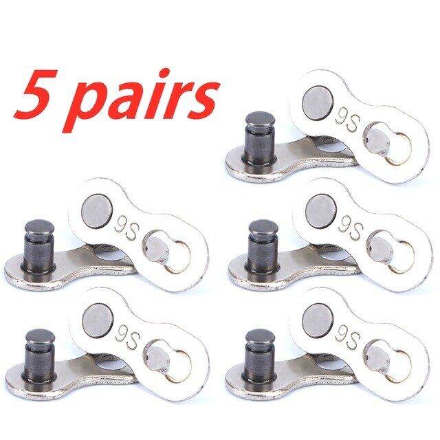 5คู่จักรยาน Chain Quick Link Mountain จักรยานจักรยาน Chain Missing