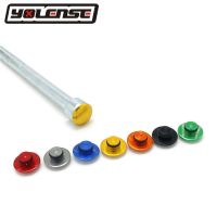 ❈❄ 10Pcs Motorcycle Universal M6 6MM Hex Socket Bolt Screw Nut Head Cover Cap Aluminum Alloy Moto Accessories