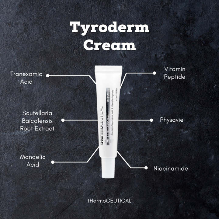 thermoceutical-tmp-tyroderm-cream-ครีมสำหรับลดเลือนฝ้ากระจุดด่างดำ