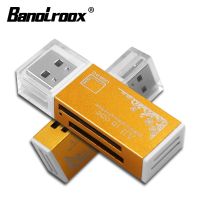 ตัวอ่านเมมโมรีการ์ด USB แฟลชการ์ดรีดเดอร์ SD ไมโครทั้งหมดในตัวเดียวสำหรับหน่วยความจำโปร Duo Micro Sd/t-flash M2 /Ms อแดปเตอร์ SD การ์ด