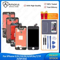 Amorus IPARTSEXPERT Iphoneหน้าจอLCDสำหรับiPhone 8 7 6 6S 5s 5 5c 7 6S 6 8 Plus &amp; SE (2nd Generation) หน้าจอLCDและDigitizer Assembly Partหน้าจอสัมผัสเปลี่ยน