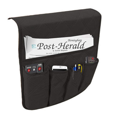 Sofa Hanging Armrest Storage Bag 5 Pockets Organizer For Phone Magazine Newspaper Remote Control Holder Waterproof Bag