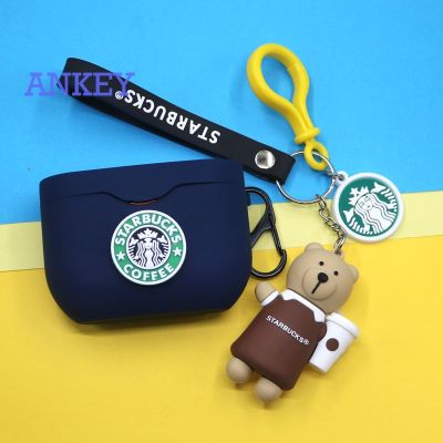 Suitable for Sony WF-1000XM3 Case STARBUCKS เคสซิลิโคนป้องกันหูฟังสําหรับ Sony Wf - 1000 Xm3