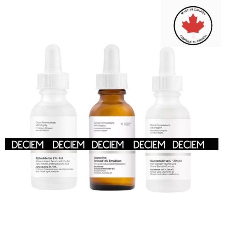 The Ordinary Niacinamide 10 Zinc 1 /AHA BHA /Hyaluronic Acid 2 B5