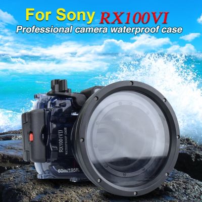 [COD] Seafrogs 60m/195ft Underwater Scuba Diving Housing for RX100 VI 6 Photography