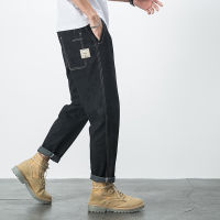 Gifts Chao Brand Jeans Male Spring And Summer New Thin Badge Elastic MenS Japanese Plus Fat Increase Pants Men