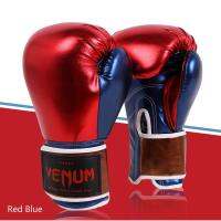 พร้อมถุงมือต่อยมวยสำหรับมืออาชีพ Venom 2019รุ่นใหม่ล่าสุดถุงมือหนัง MMA Muay Thai Boxe การฝึกอบรมถุงมือ12ออนซ์